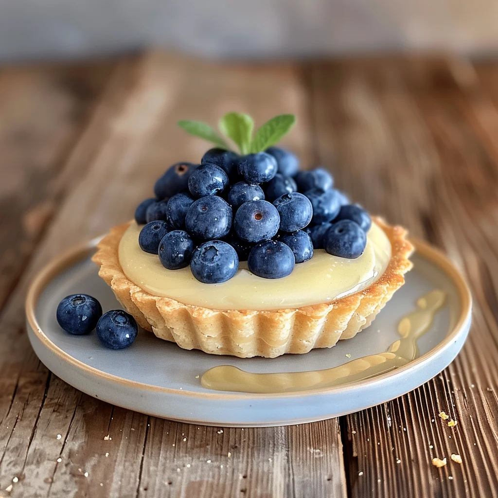 Blueberry–Lemon Curd Tart Recipe image 2
