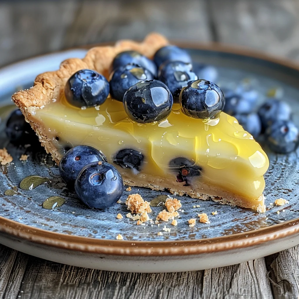 Blueberry–Lemon Curd Tart Recipe image 3