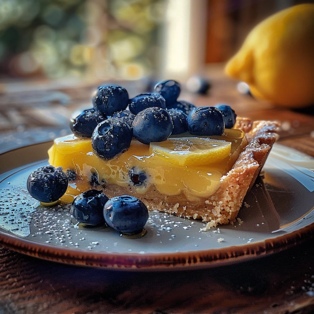 Blueberry–Lemon Curd Tart Recipe image 4