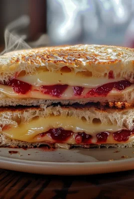 Brie & Raspberry Jam Grilled Cheese Sandwich