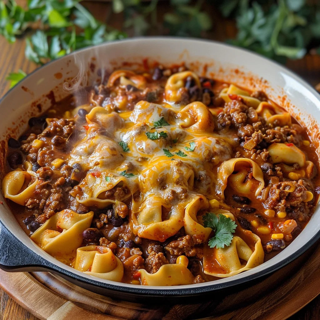 Cheesy Beef Enchiladas Tortellini: A Delicious Twist on Classic Comfort Food
