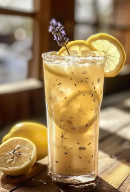 Coconut Lavender Lemonade Mocktail