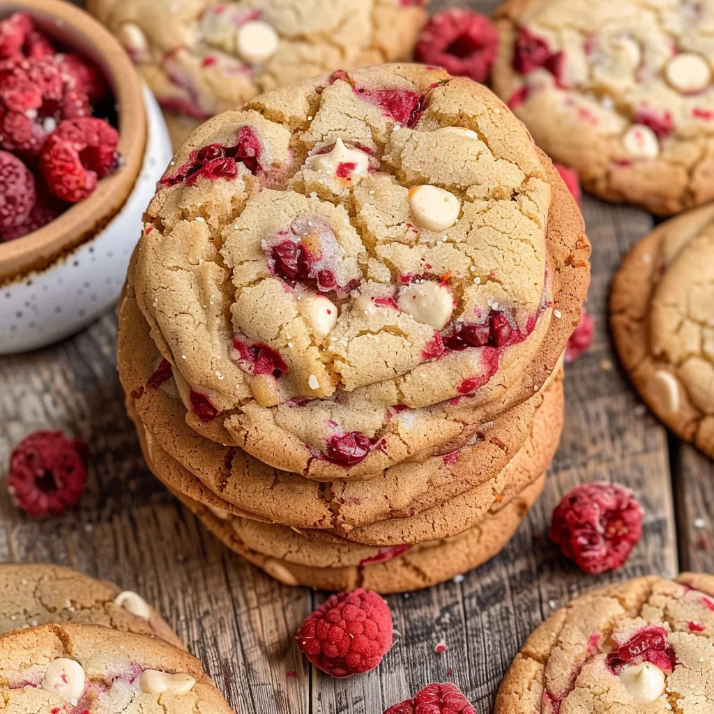 Copycat Raspberry Cheesecake Cookies