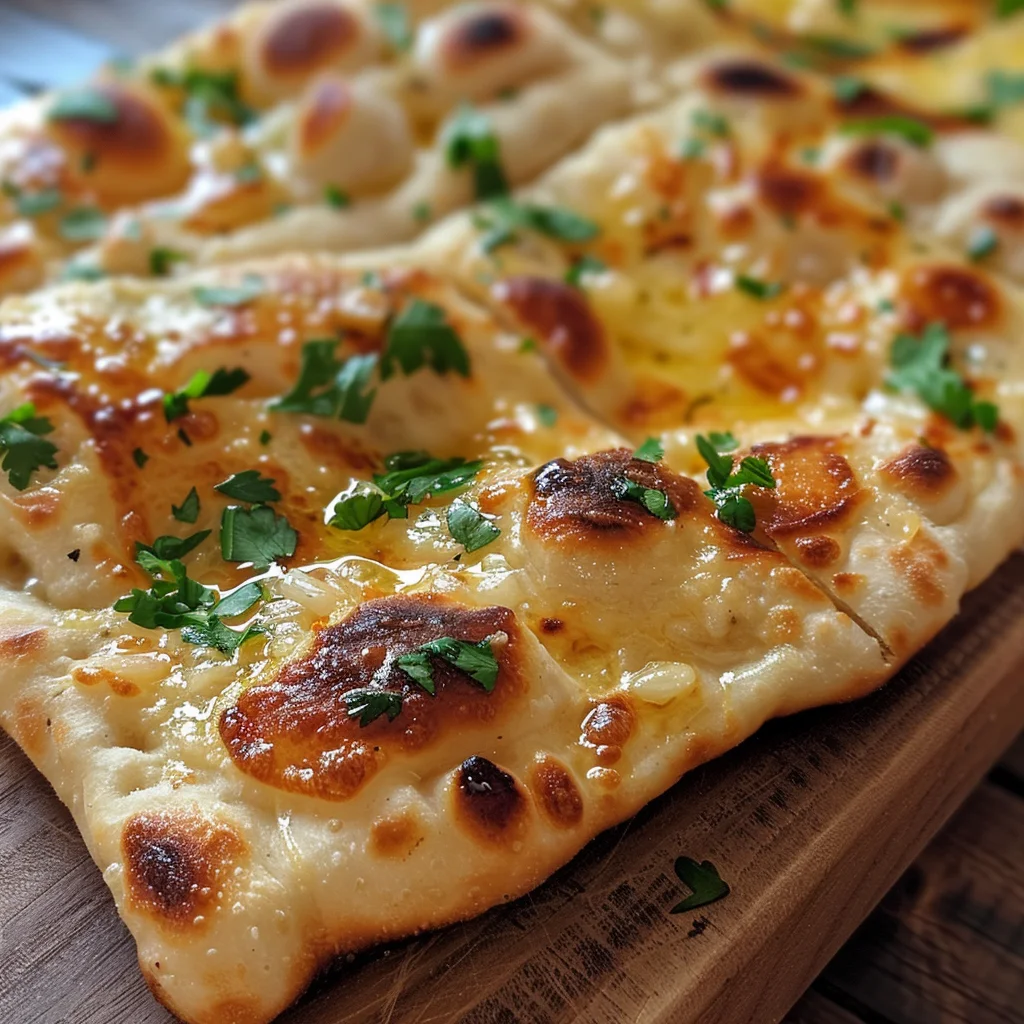 Cottage Cheese Garlic Naan (High Protein, No Yeast!) image 4