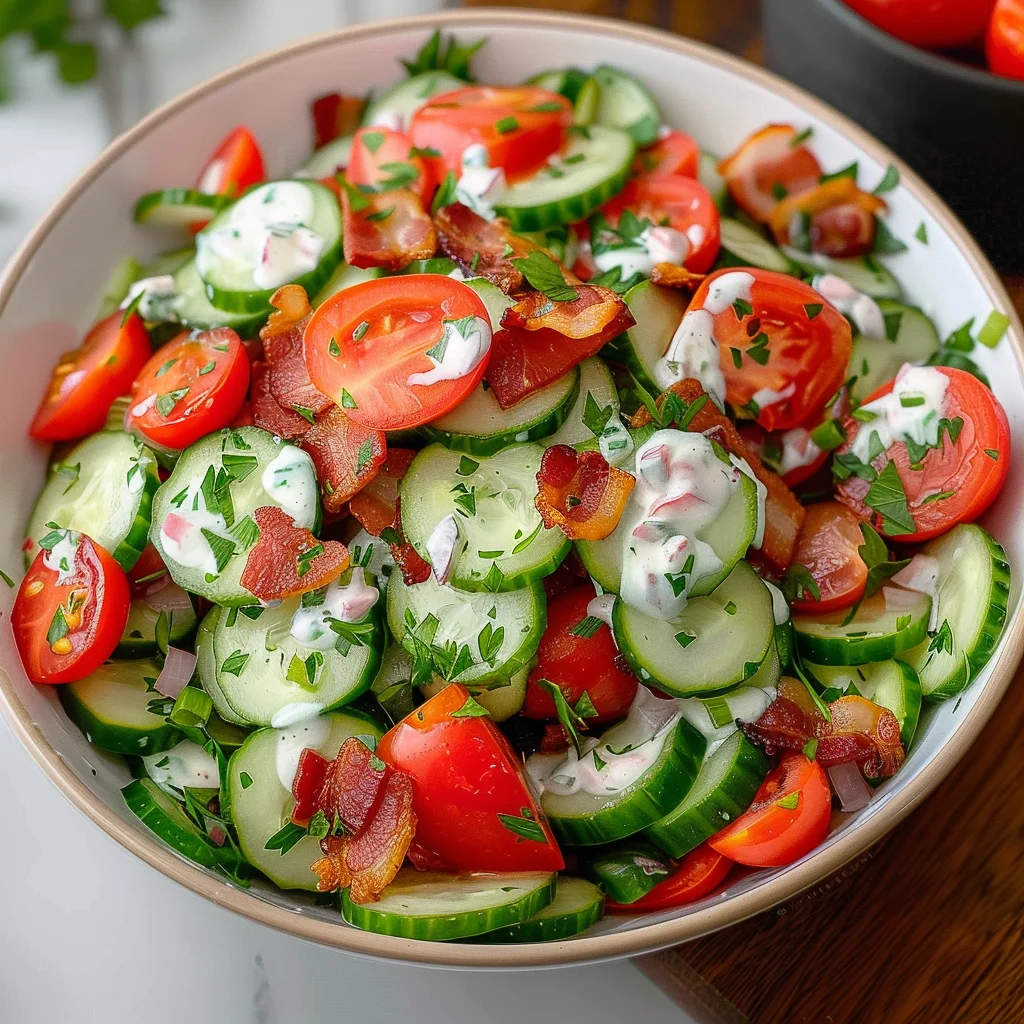 Cucumber Tomato Salad