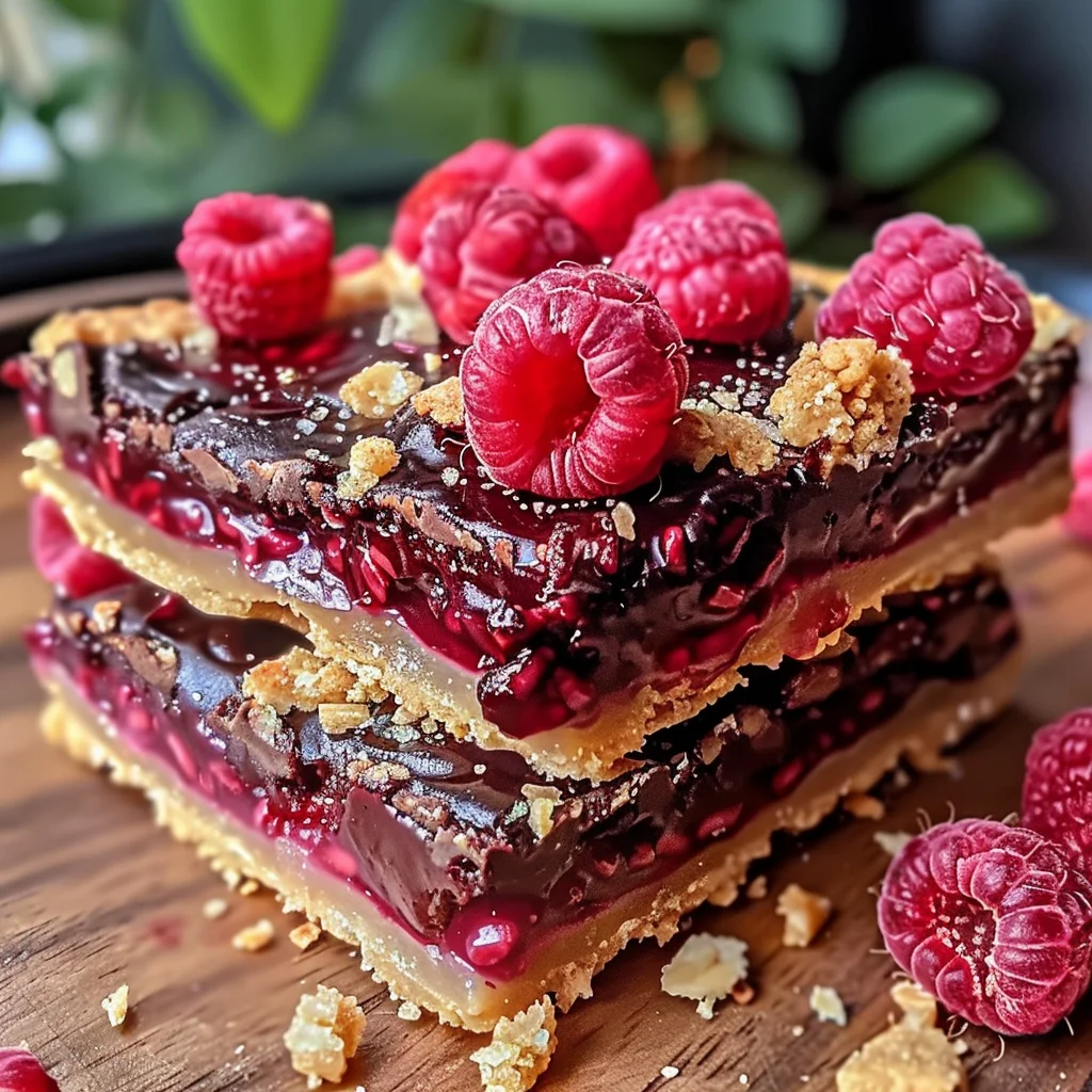 Dark Chocolate Raspberry Pie Bars: A Decadent Fusion of Flavors