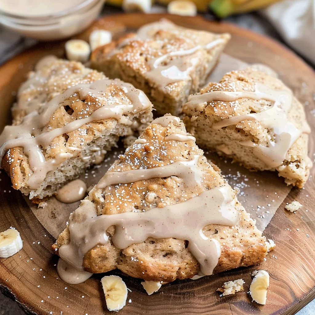 Easy Cinnamon Banana Scones
