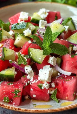 Greek Watermelon Salad