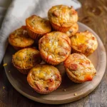 High-Protein Pancake Sausage Mini Muffins