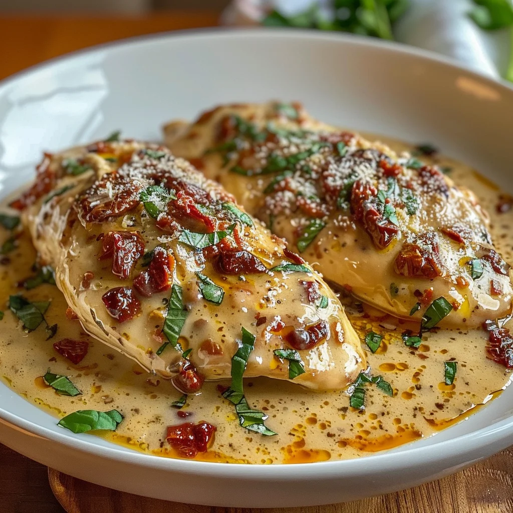 High Protein Crockpot Marry Me Chicken