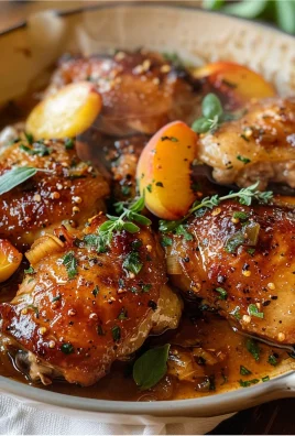 Honey Butter Peach Chicken