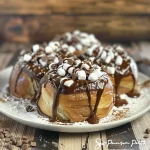 Hot Chocolate Marshmallow Cinnamon Rolls