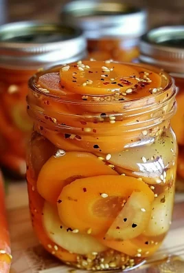 Hot Honey Pickled Carrots: A Sweet and Spicy Delight!