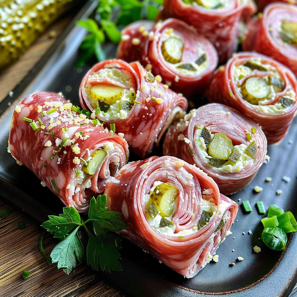 Irresistible Keto Salami Roll-Ups for Easy Snacking