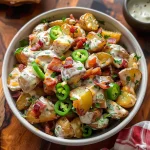 Jalapeno Popper Roasted Potato Salad