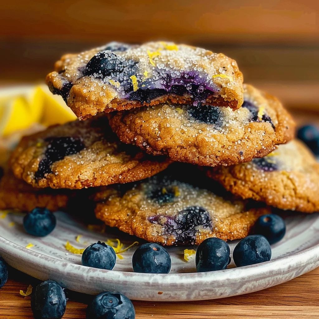 Lemon Blueberry Cookies