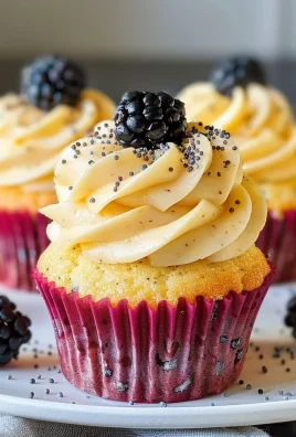 Lemon Poppy Seed Cupcakes