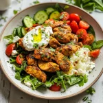 Low Carb Chicken Shawarma Bowls