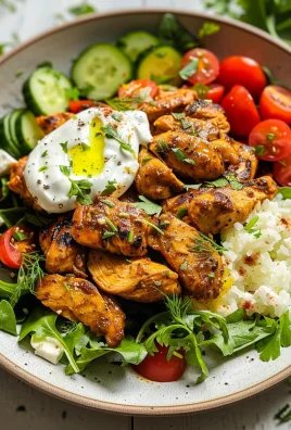 Low Carb Chicken Shawarma Bowls