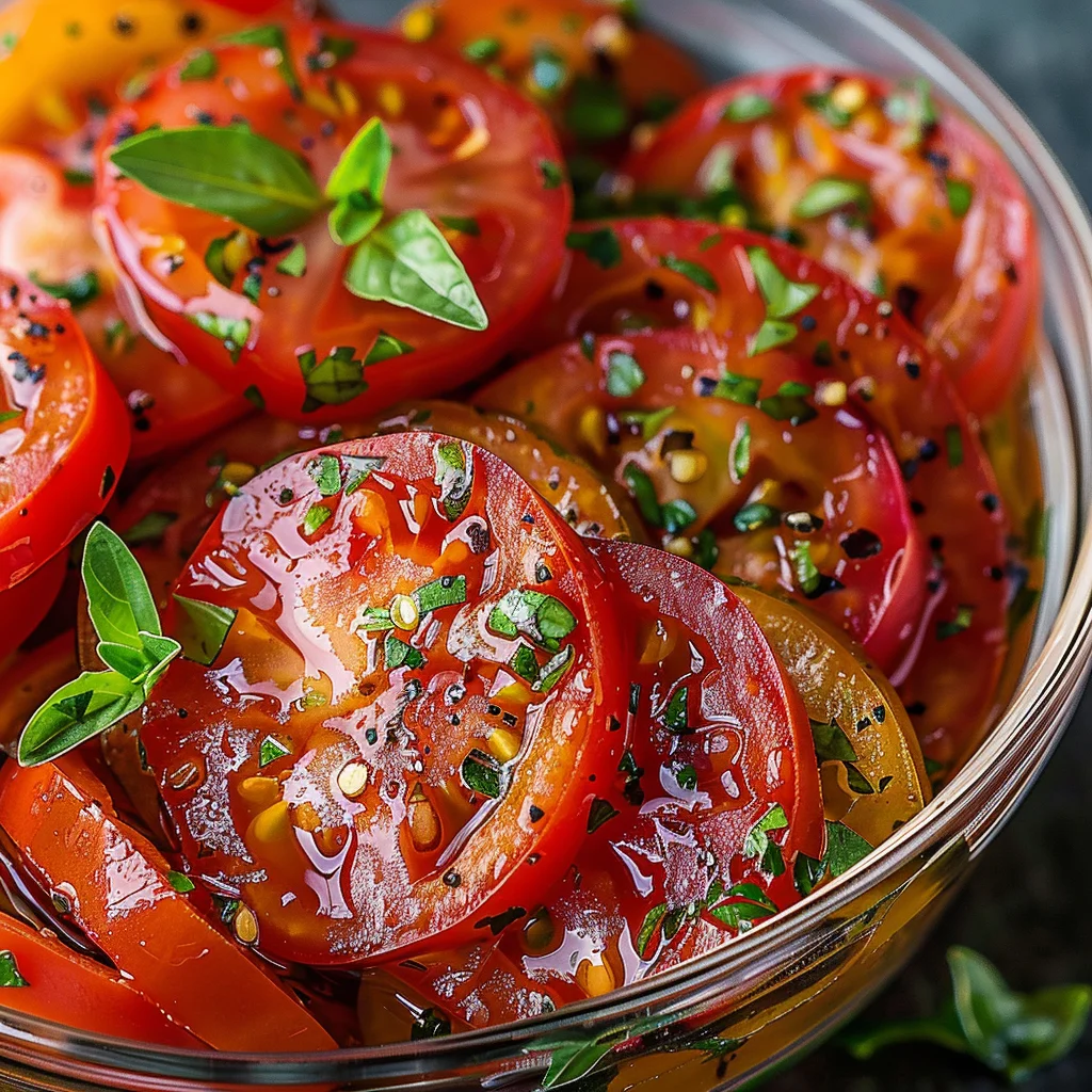 Marinated Tomatoes: A Delicious Recipe for Flavorful Summer Salads