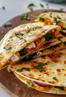 Mediterranean Quesadillas