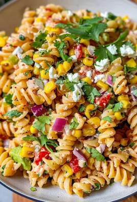 Mexican Street Corn Pasta Salad Recipe