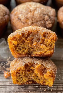 Mini Cinnamon Sugar Pumpkin Muffins