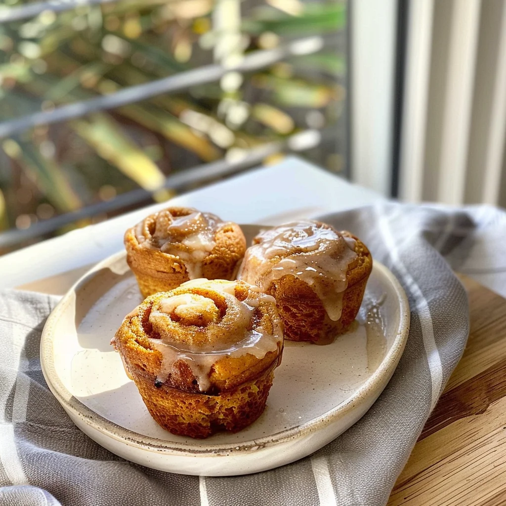 Pumpkin Cinnamon Roll Muffins: A Cozy Fall Breakfast Delight