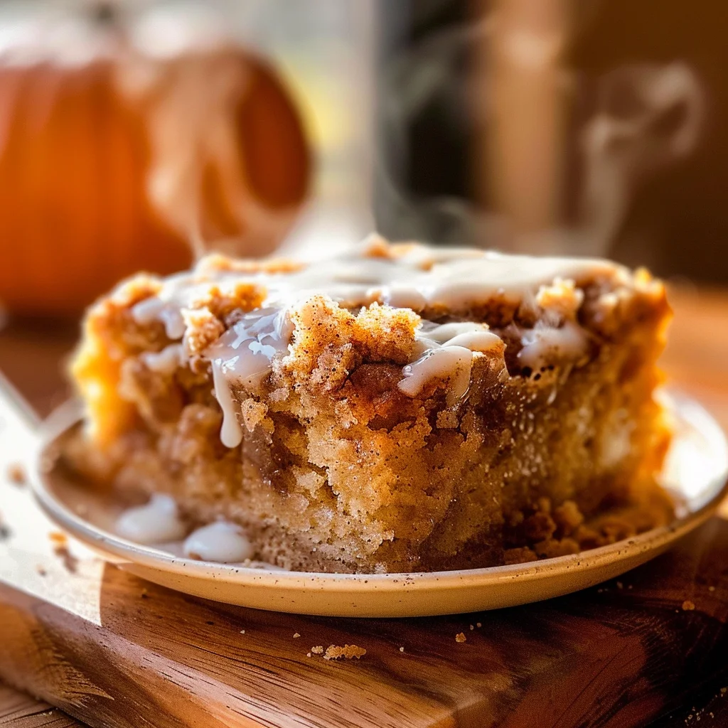 Pumpkin Coffee Cake Recipe
