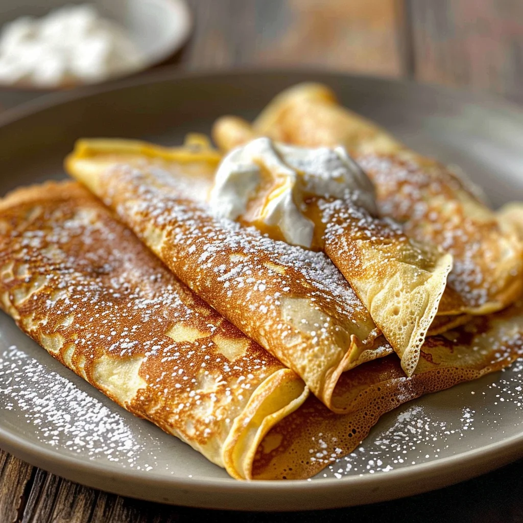 Pumpkin Crepes Cinnamon Mascarpone