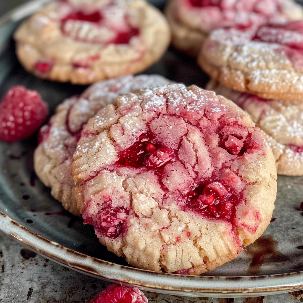 Raspberry Cookies