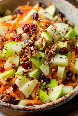 Refreshing Apple Cranberry Carrot Salad