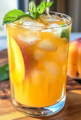 Refreshing Peach Lemonade