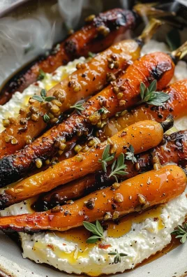 Roasted Carrots with Whipped Ricotta & Hot Honey
