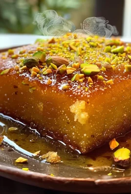 Saffron Pistachio Basbousa Recipe: A Middle Eastern Delight