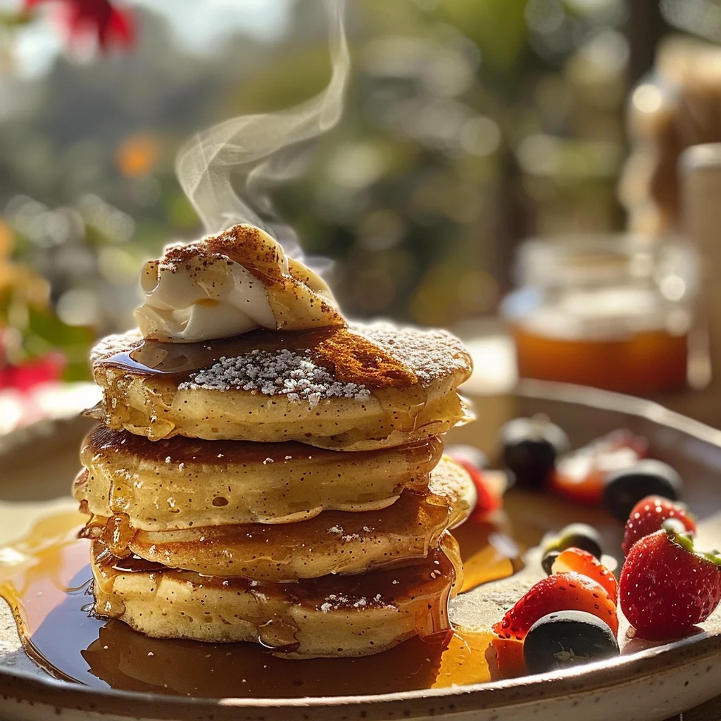 Spanish Churro-Inspired Pancakes: A Breakfast Delight! image 2