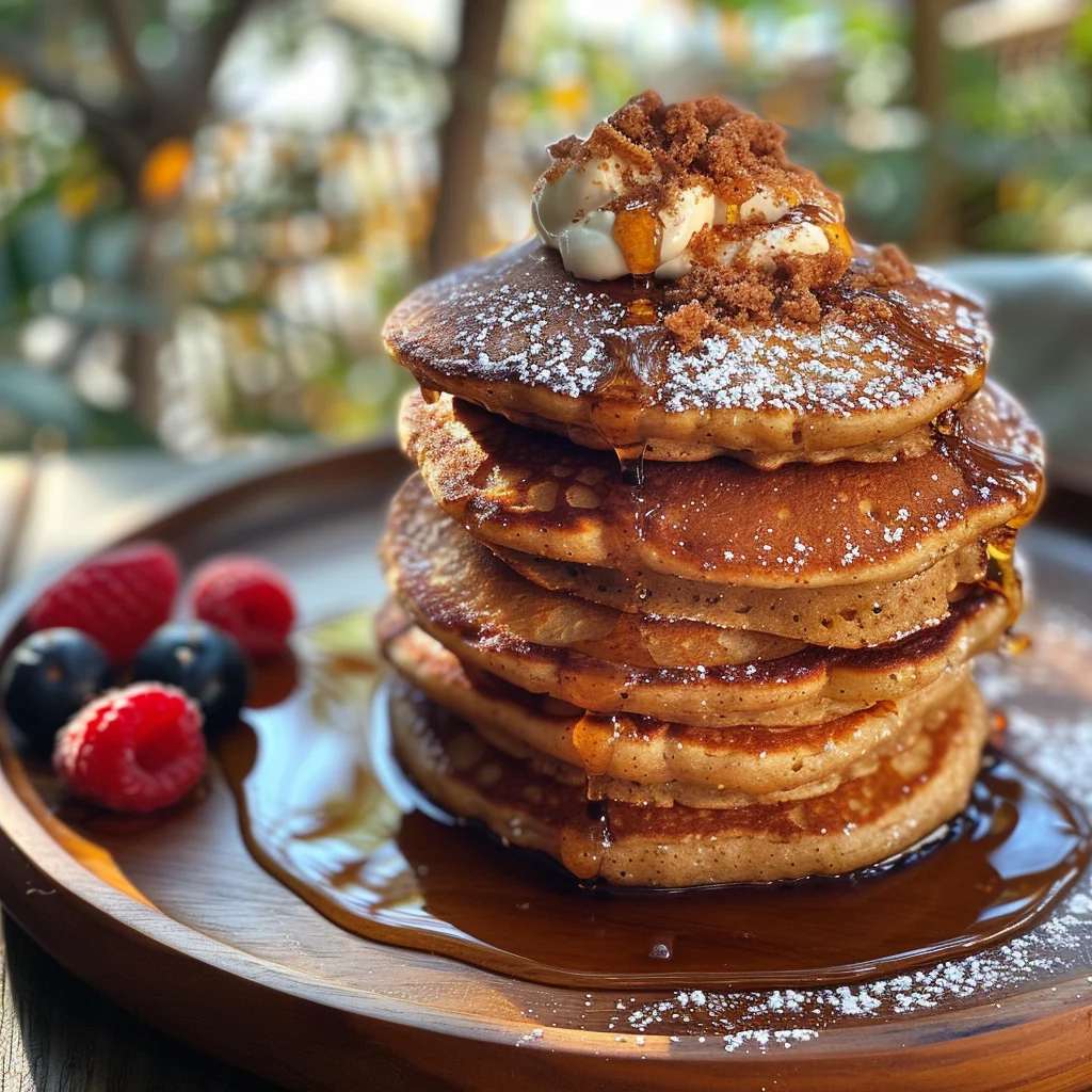 Spanish Churro-Inspired Pancakes: A Breakfast Delight! image 3