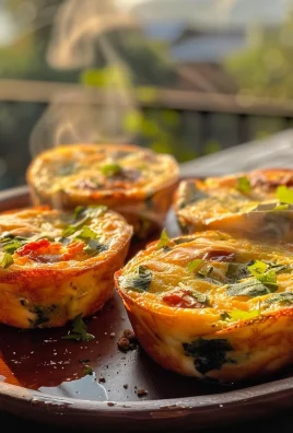 Spinach, Feta, and Sun-Dried Tomato Egg Muffins