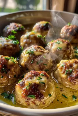 The Softest and Juiciest Greek Meatballs in Lemon Sauce