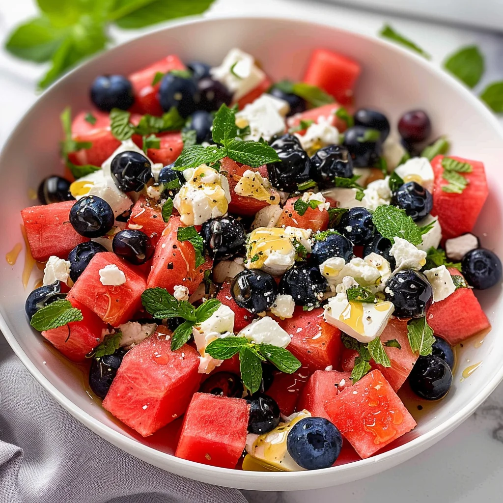 Watermelon Feta Salad