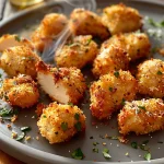 Air Fryer Ranch-Crusted Chicken Bites
