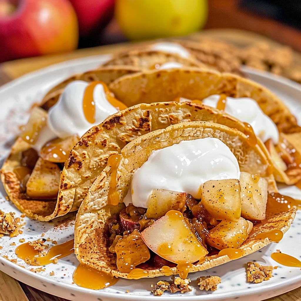 Apple Pie Tacos