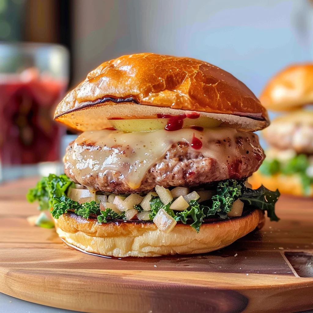 Apple Turkey Burgers