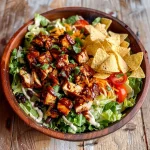 BBQ Chicken Chopped Salad with Cilantro Ranch