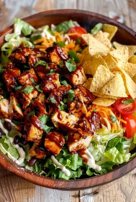 BBQ Chicken Chopped Salad with Cilantro Ranch