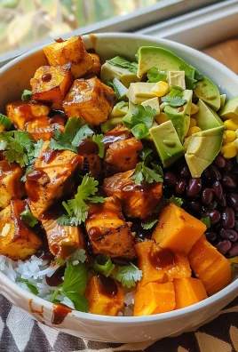 BBQ Chicken Sweet Potato Bowl
