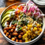 BBQ Ranch Chickpea Quinoa Bowls