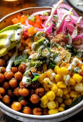 BBQ Ranch Chickpea Quinoa Bowls