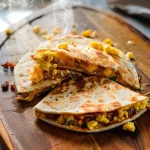 Bacon Egg Cheese Breakfast Quesadillas