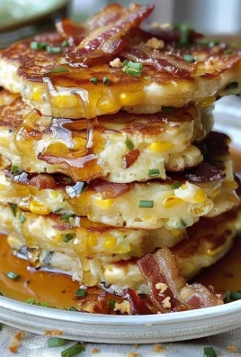 Bacon and Corn Griddle Cakes